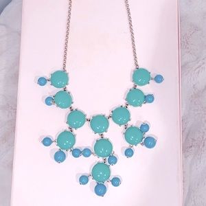 J Crew Turquoise Bubble Necklace